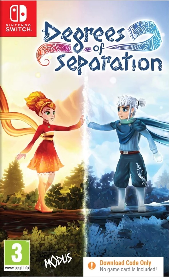 Degrees of Separation Nintendo Switch (Code in a box) (Novo)