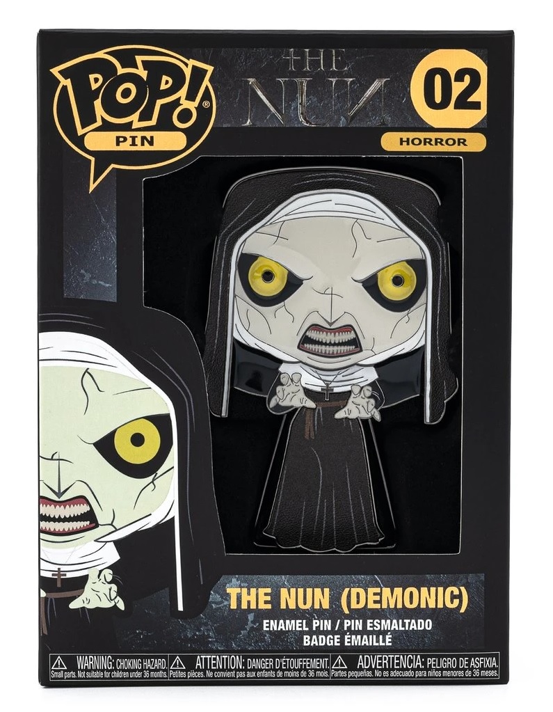 Funko Pop! The Nun - The Nun (Demonic) Large Enamel Pin 10 cm
