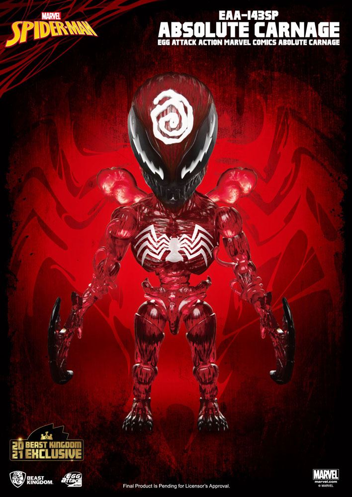 Marvel Comics Egg Attack Action Action Figure Absolute Carnage BK Exclusive