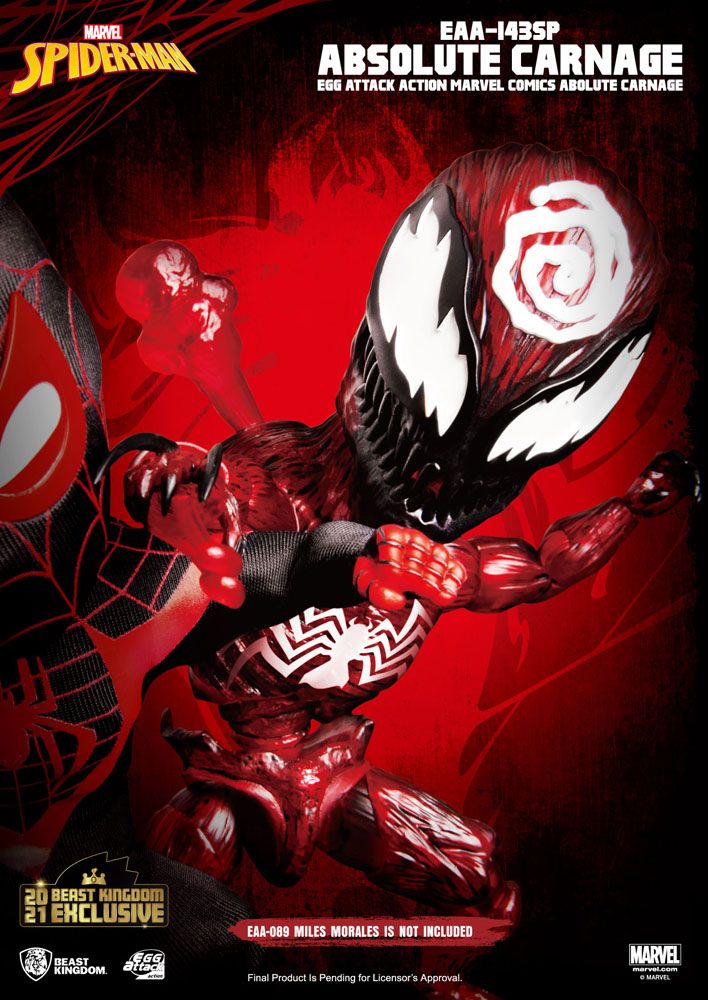 Marvel Comics Egg Attack Action Action Figure Absolute Carnage BK Exclusive