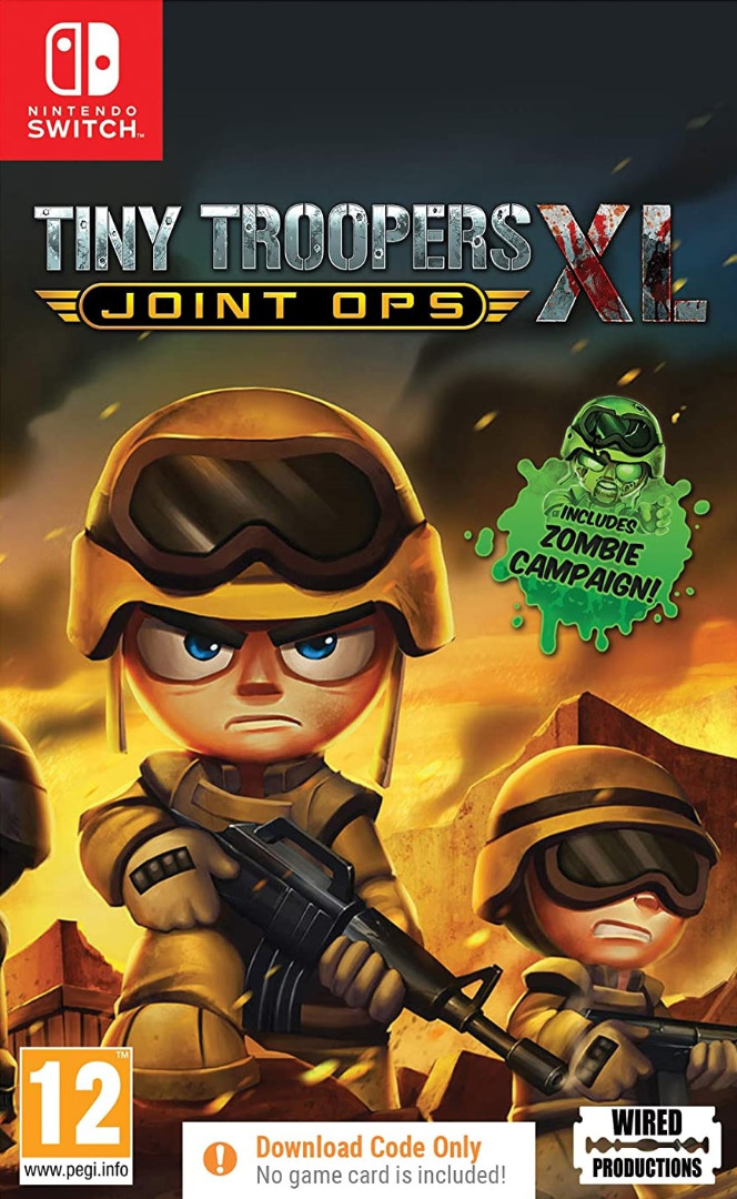 Tiny troopers Joints Ops XL (Code in a Box) Nintendo Switch (Novo)