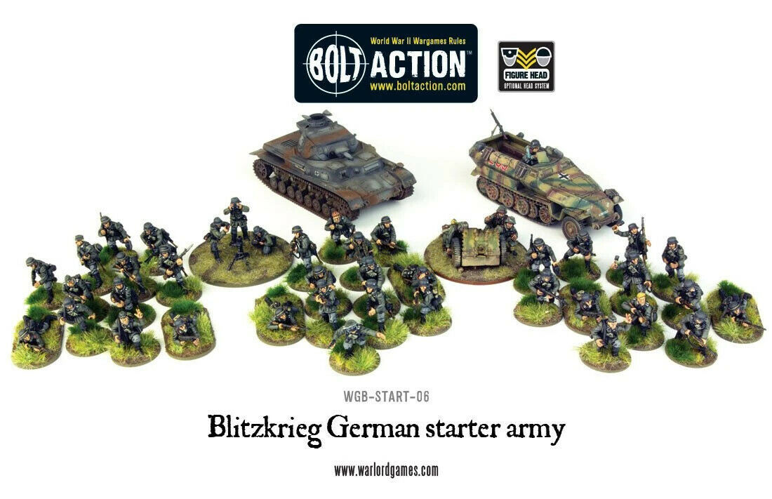 Bolt Action 2 Blitzkrieg! German Heer Starter Army (English)