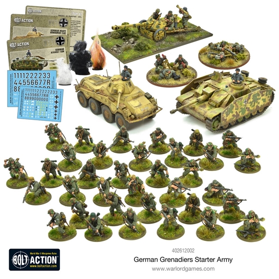Bolt Action 2 German Grenadiers Starter Army (English)