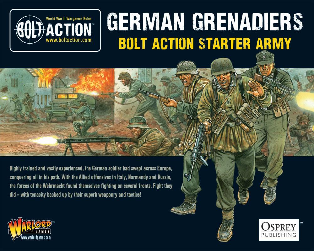 Bolt Action 2 German Grenadiers Starter Army (English)