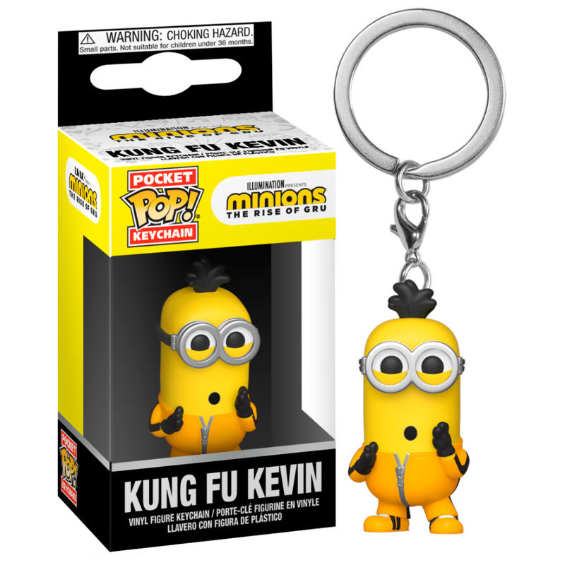 Funko POP! Keychain Minions 2 - Kung Fu Kevin Vinyl Figure