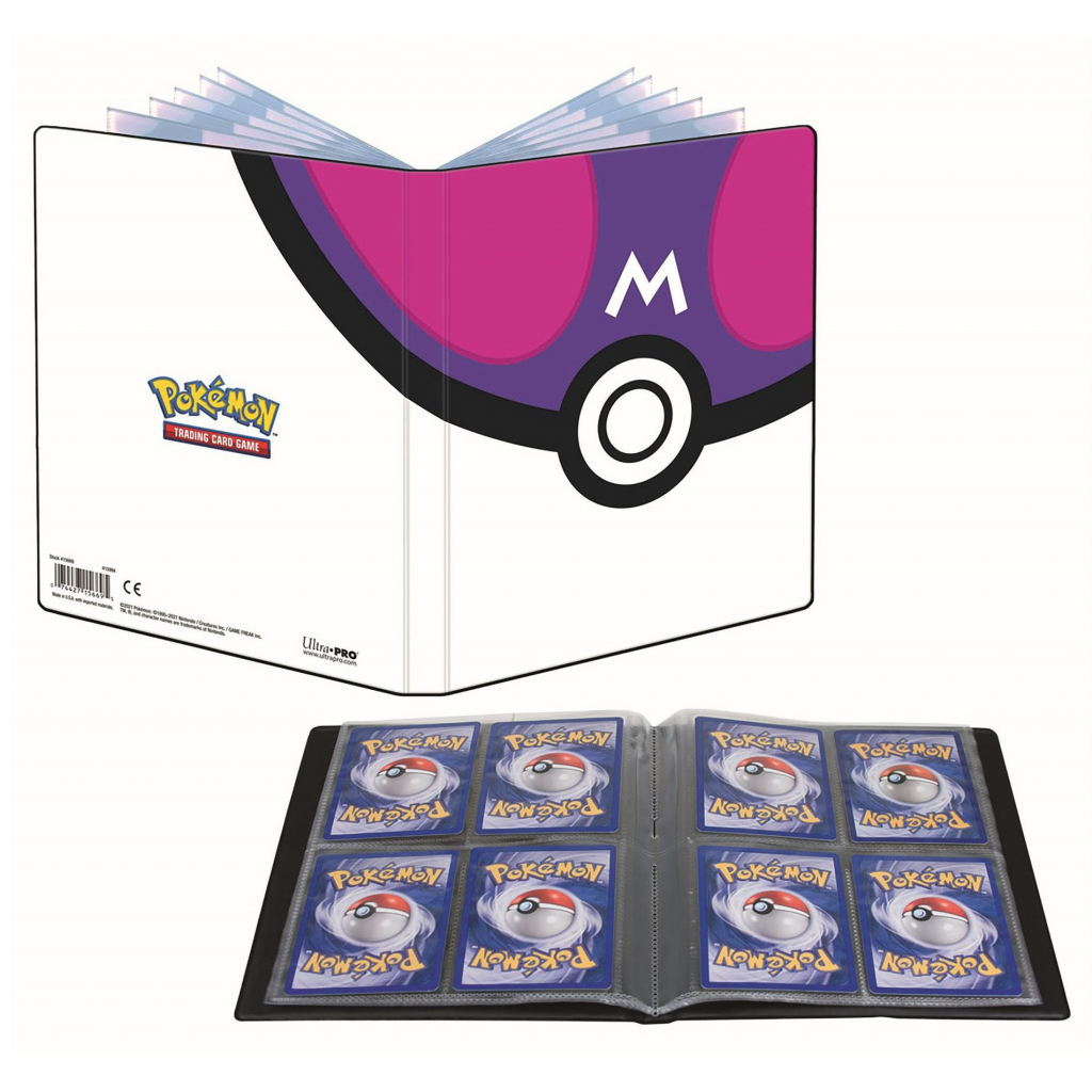 UP - 4-Pocket Portfolio Pokémon Master Ball