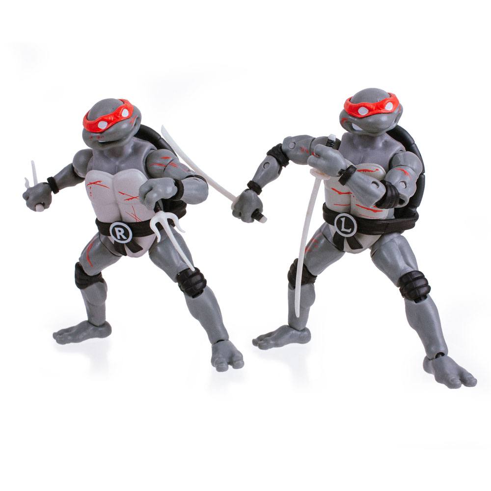 Teenage Mutant Ninja Turtles BST AXN Action Figure Pack Battle Damaged 13cm