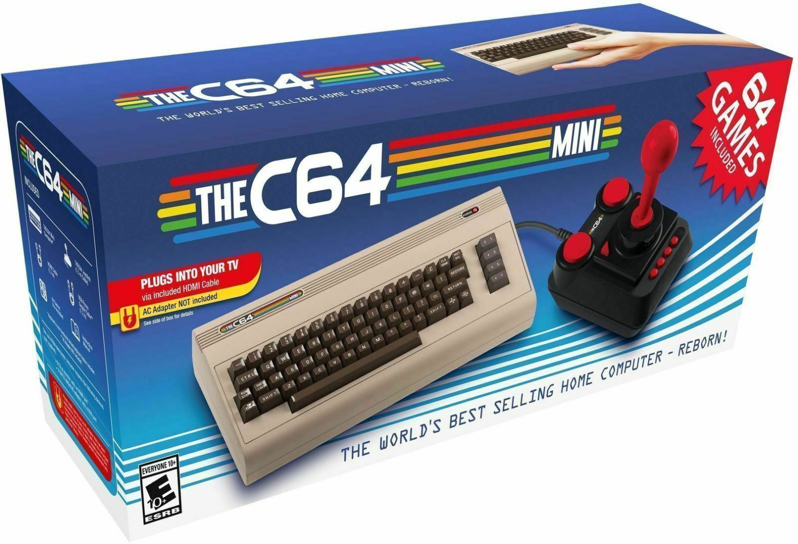 The C64 Mini Console (64x Games Included)