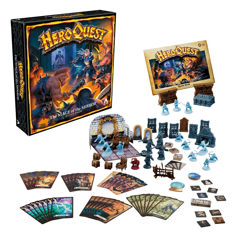 HeroQuest Board Game Expansion The Mage of the Mirror Quest Pack English