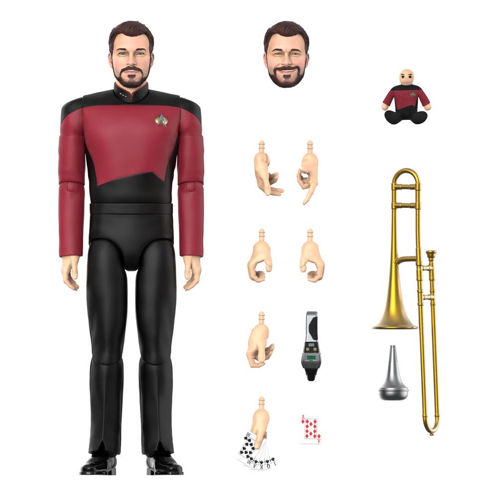 Star Trek: The Next Generation Ultimates Action Figure Commander Riker 18cm