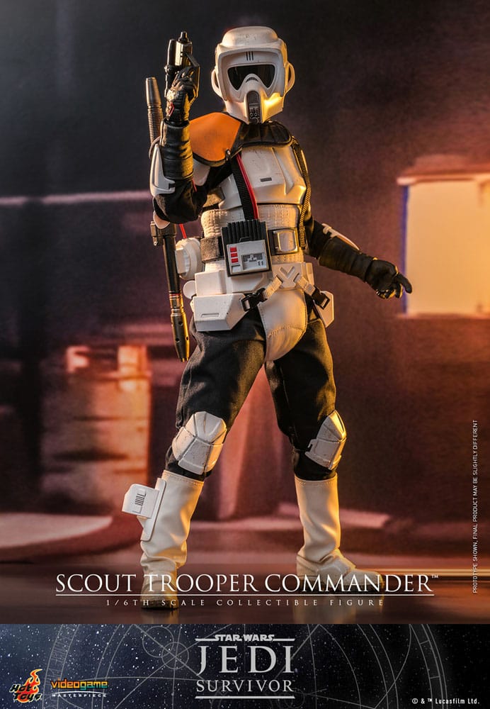 Star Wars: Jedi Survivor Action Figure 1/6 Scout Trooper Commander 30 cm
