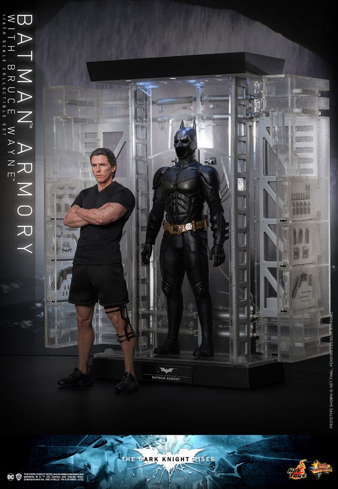 DC Comics: Batman Armory with Bruce Wayne 1:6 Scale Figure Set
