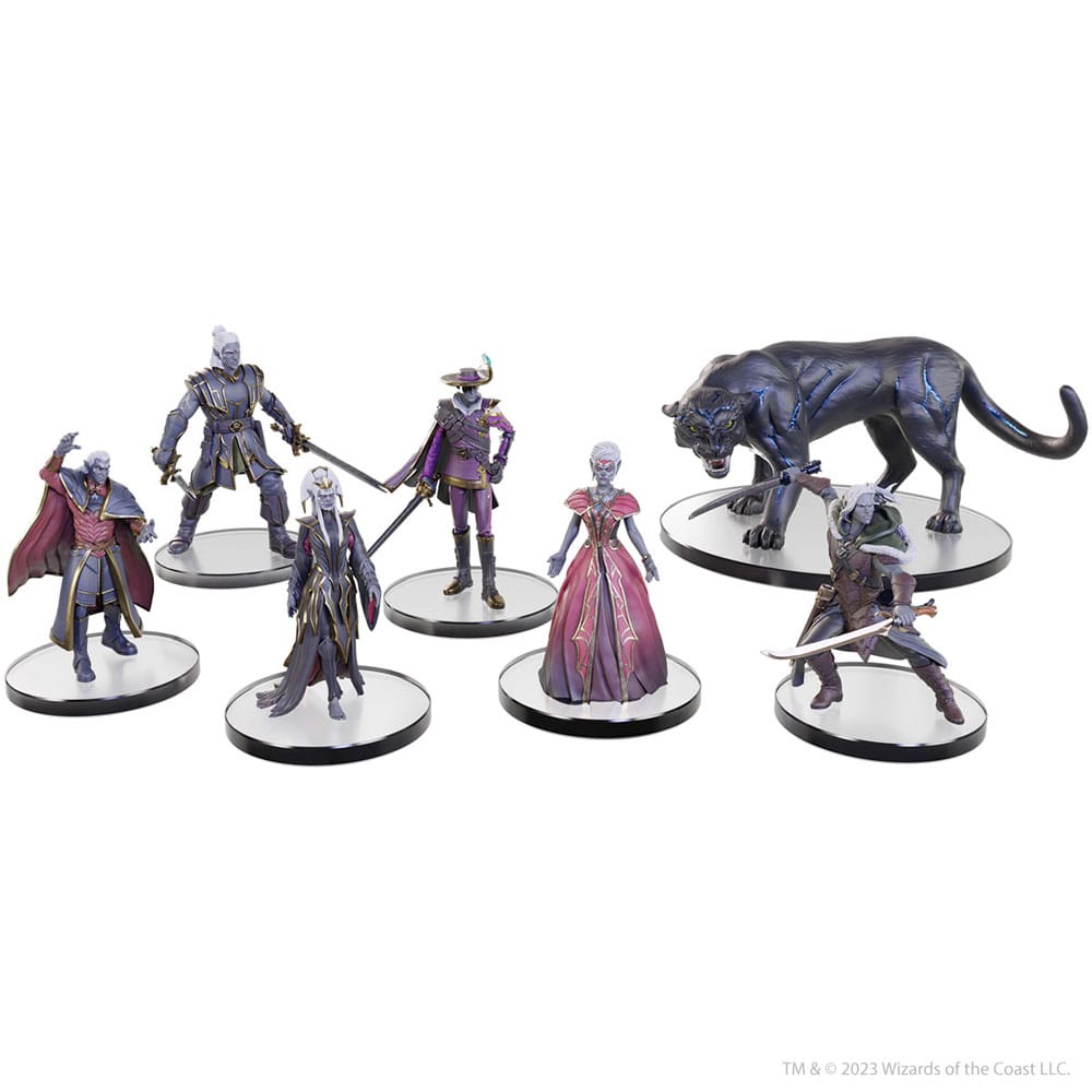 D&D The Legend of Drizzt 35th Anniversary pre-painted Family & Foes Boxed