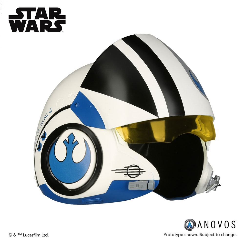 Star Wars Episode VII Replica 1/1 Poe Dameron BlueSquadron Helmet Accessory