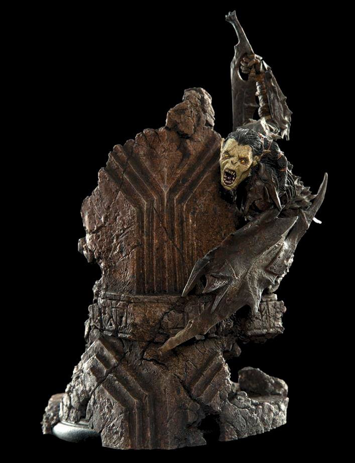 Lord of the Rings Statue Moria Orc 17 cm
