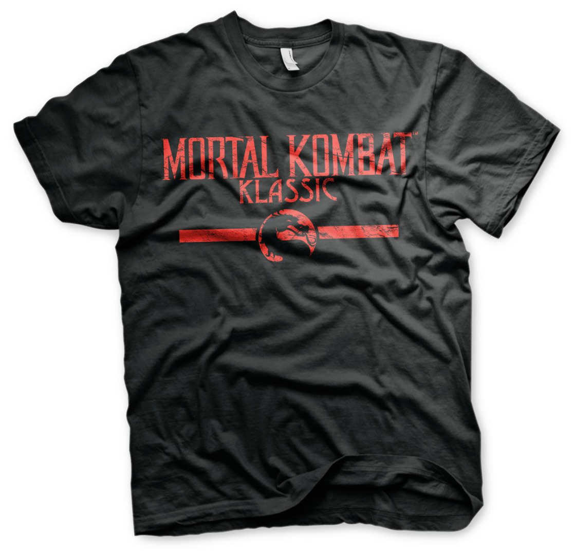 T-Shirt Mortal Kombat Klassik Tamanho L