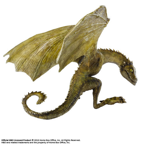 Game of Thrones Sculpture Rhaegal Baby Dragon 12 cm