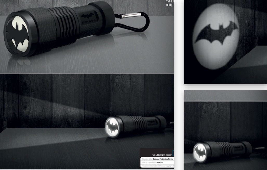 DC Comics: Batman Handheld Projection Torch 