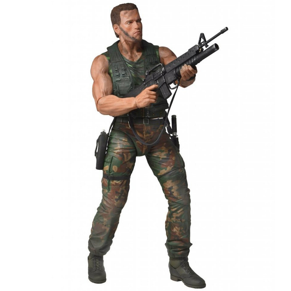 Predator Jungle Extraction Dutch Action Figure 30th Anniversary 20 cm