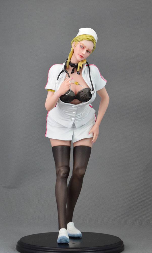 Original Character Vol.4 Statue 1/5.5 PinUp Girl Beth The Nurse Ver. Blonde