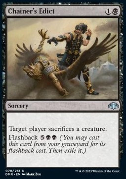 Single Magic The Gathering Chainer's Edict (DMR-078) - English