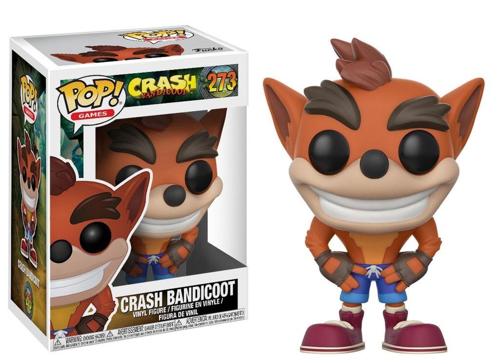 Crash Bandicoot POP! Games Crash Bandicoot Vinyl Figure 10 cm
