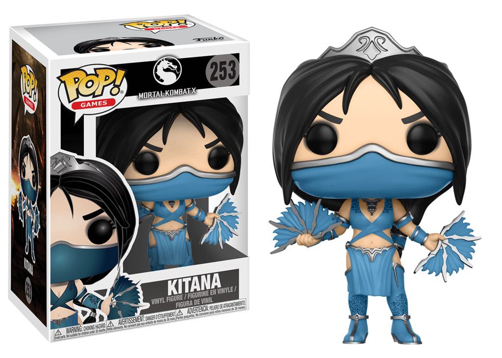 Mortal Kombat POP! Games Kitana Vinyl Figure 10 cm