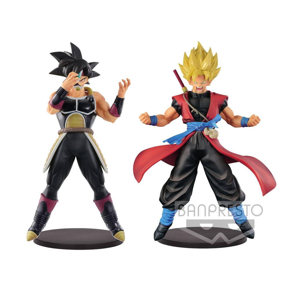 Super Dragonball Heroes DXF Figures Masked Saiyan & Son Goku Xeno 18 cm
