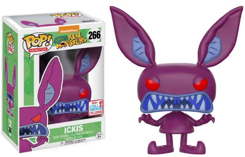Aaahh!!! Real Monsters POP! Animation Ickis NYCC 2017 Vinyl Figure 10 cm