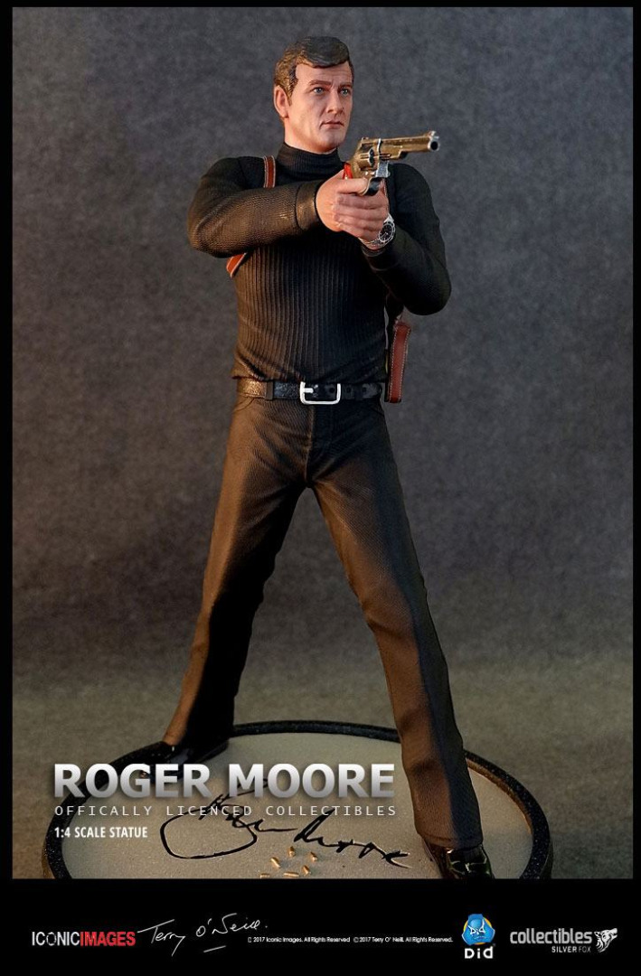 Roger Moore Statue 1/4 53 cm