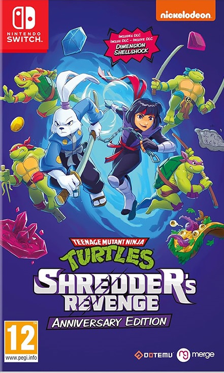 TMNT: Shredder's Revenge - Anniversary Edition Nintendo Switch (Novo)