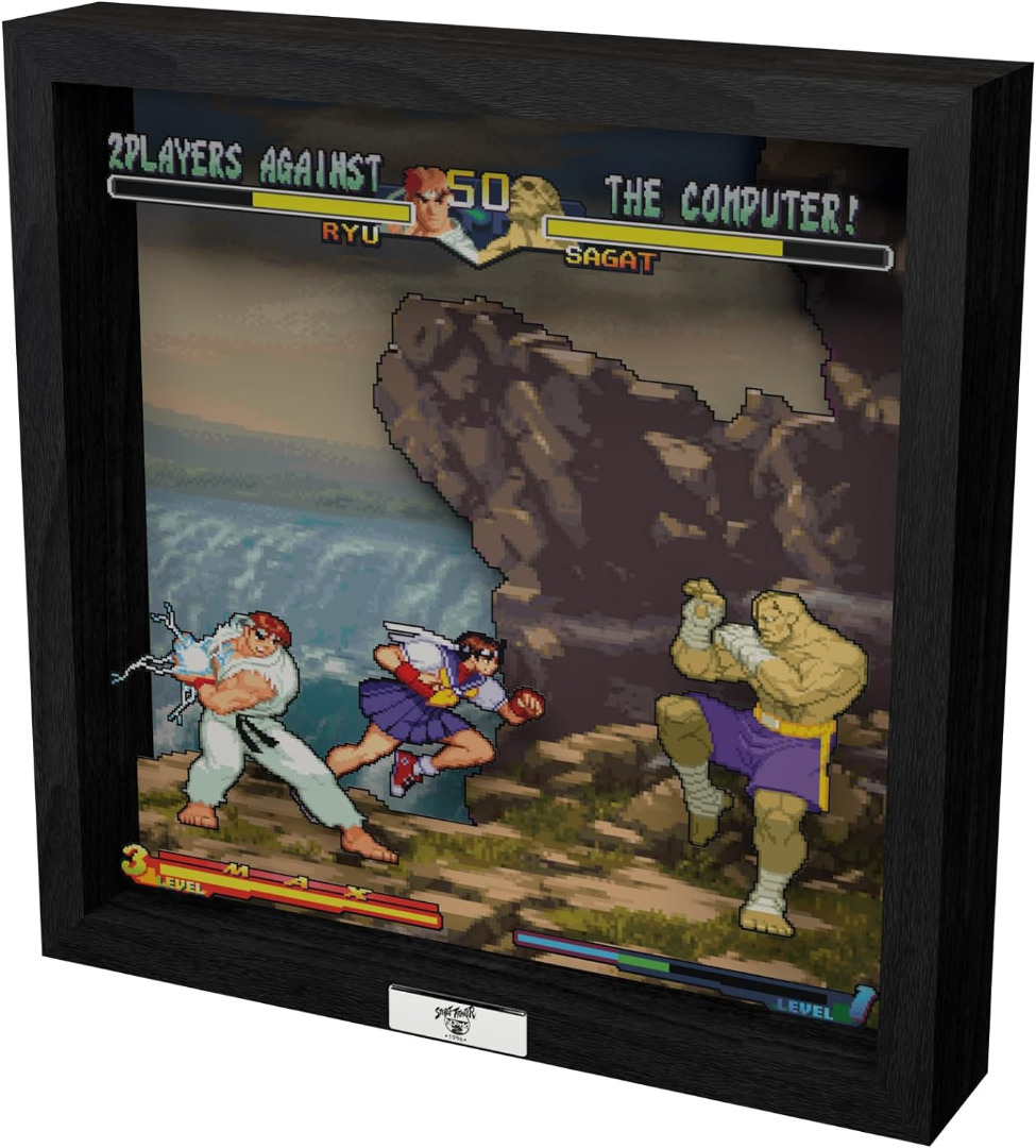 Pixel Frames Street Fighter Alpha 2: A Dramatic Battle