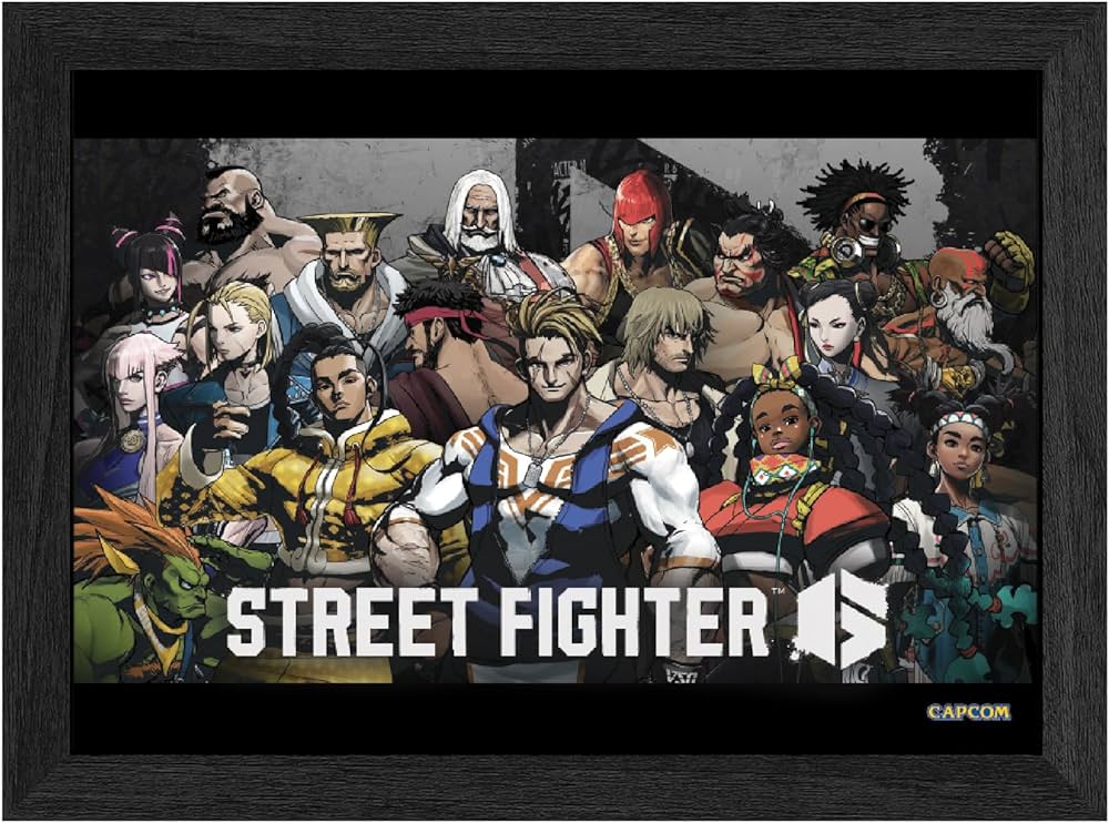 Pixel Frames Plax Street Fighter 6: A New Era