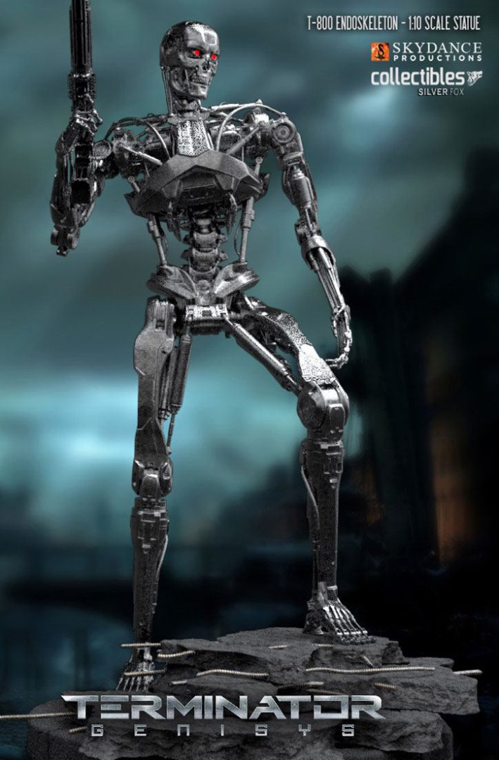 Terminator Genisys Statue 1/10 T-800 Endoskeleton 29 cm