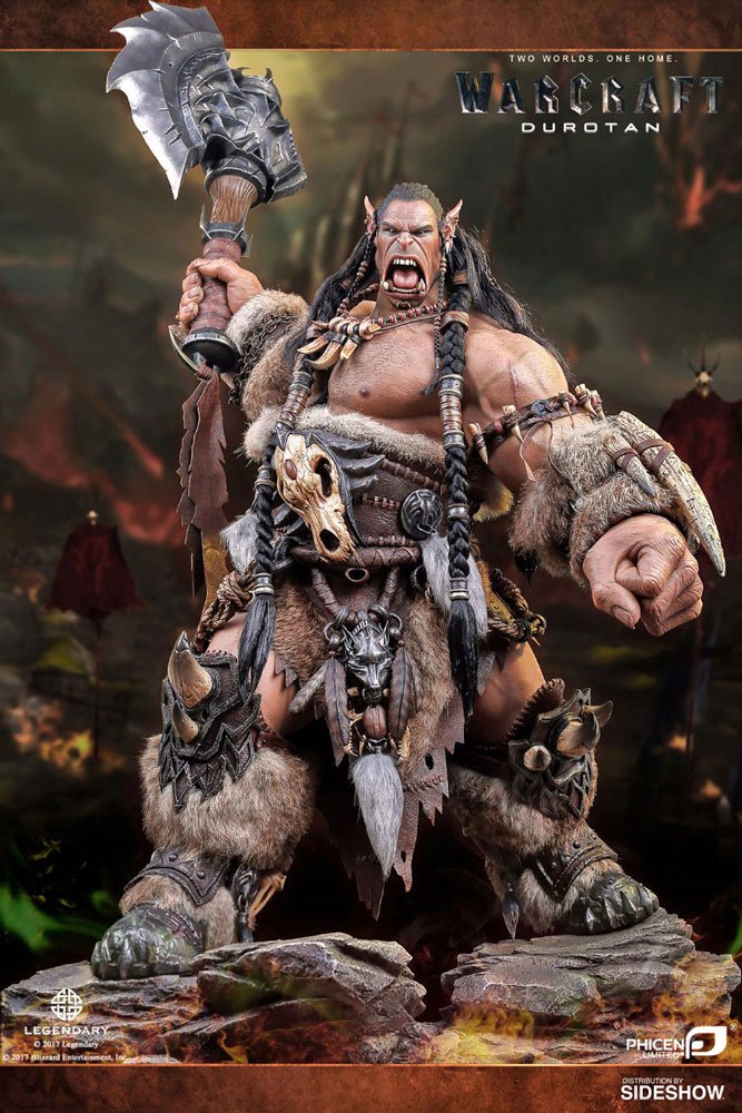 Warcraft Big Budget Premium Statue Durotan Version 2 104 cm
