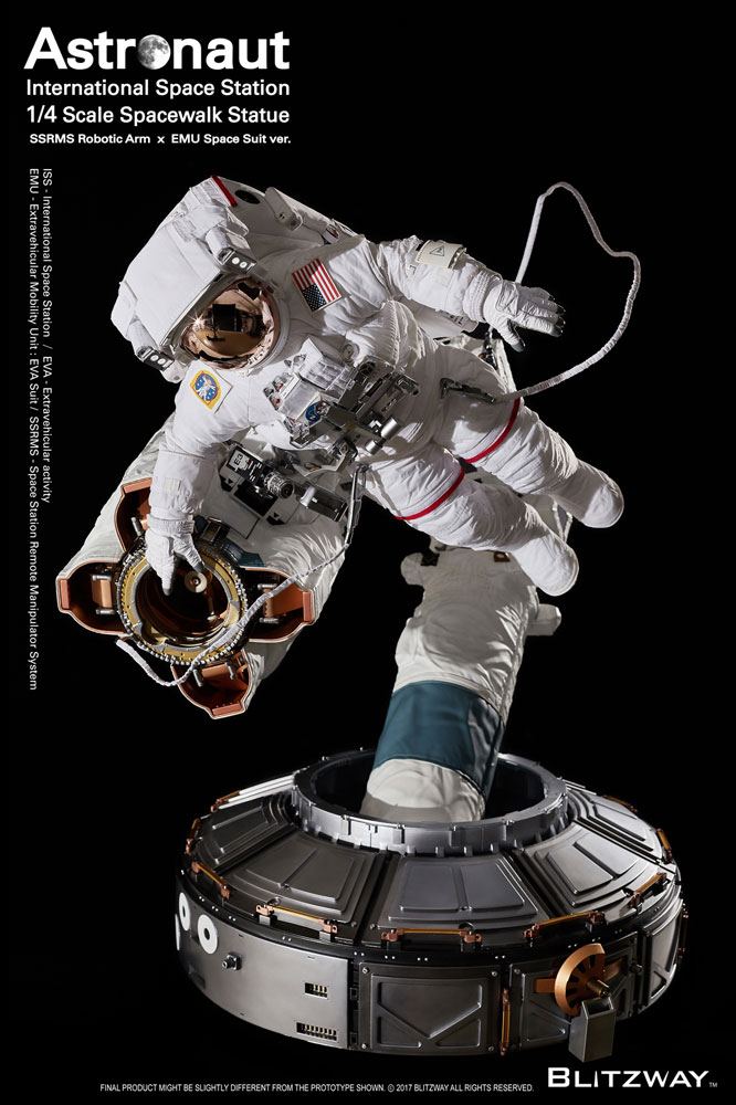 The Real Superb Scale Hybrid Statue 1/4 Astronaut ISS EMU Ver. 90 cm