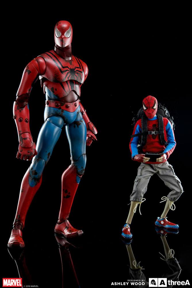 Spider-Man AF 2-Pack Peter Parker & Spider-Man Classic Edition 25 - 38 cm