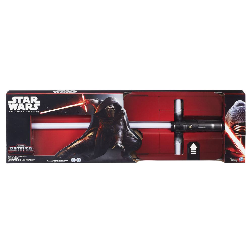 Star Wars Episode VII Ultimate FX Lightsaber 2015 Kylo Ren Exclusive