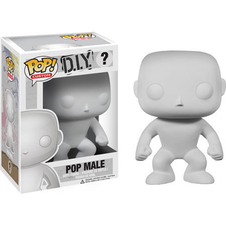 Pop! Custom: Blank Male vinyl Figure 