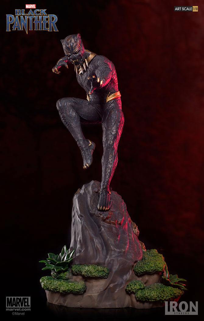 Black Panther Battle Diorama Series Statue 1/10 Killmonger 27 cm