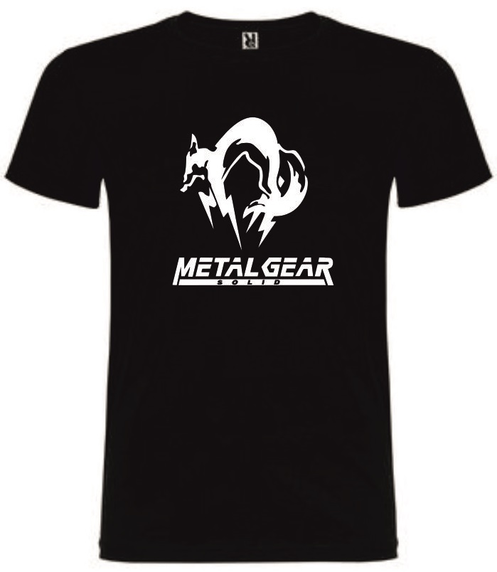 T-Shirt Metal Gear Solid Tamanho L