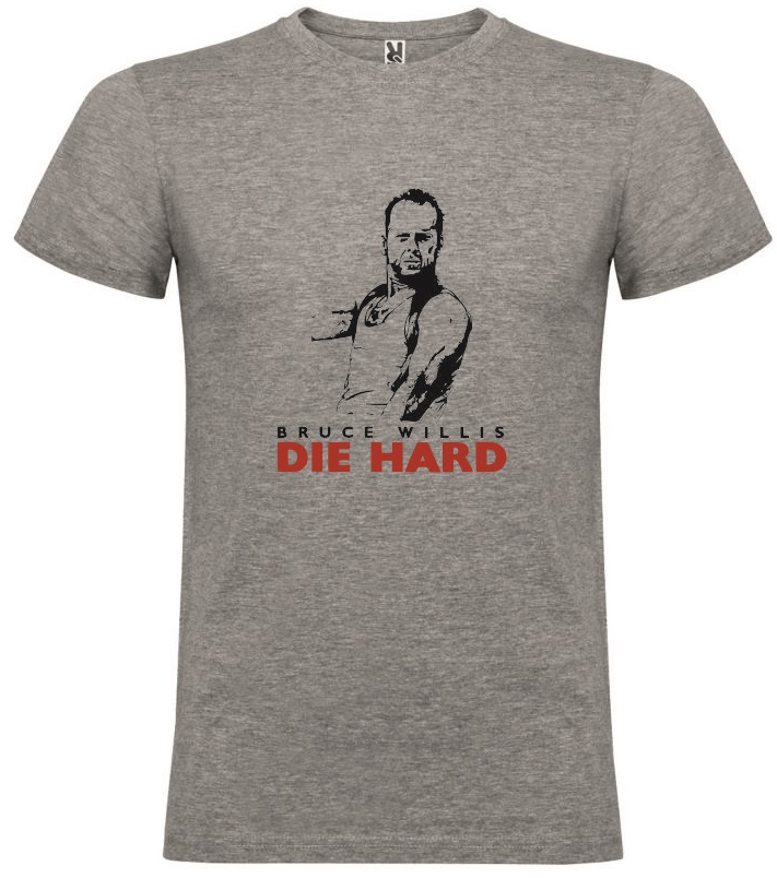 T-Shirt Die Hard Bruce Willis Tamanho L