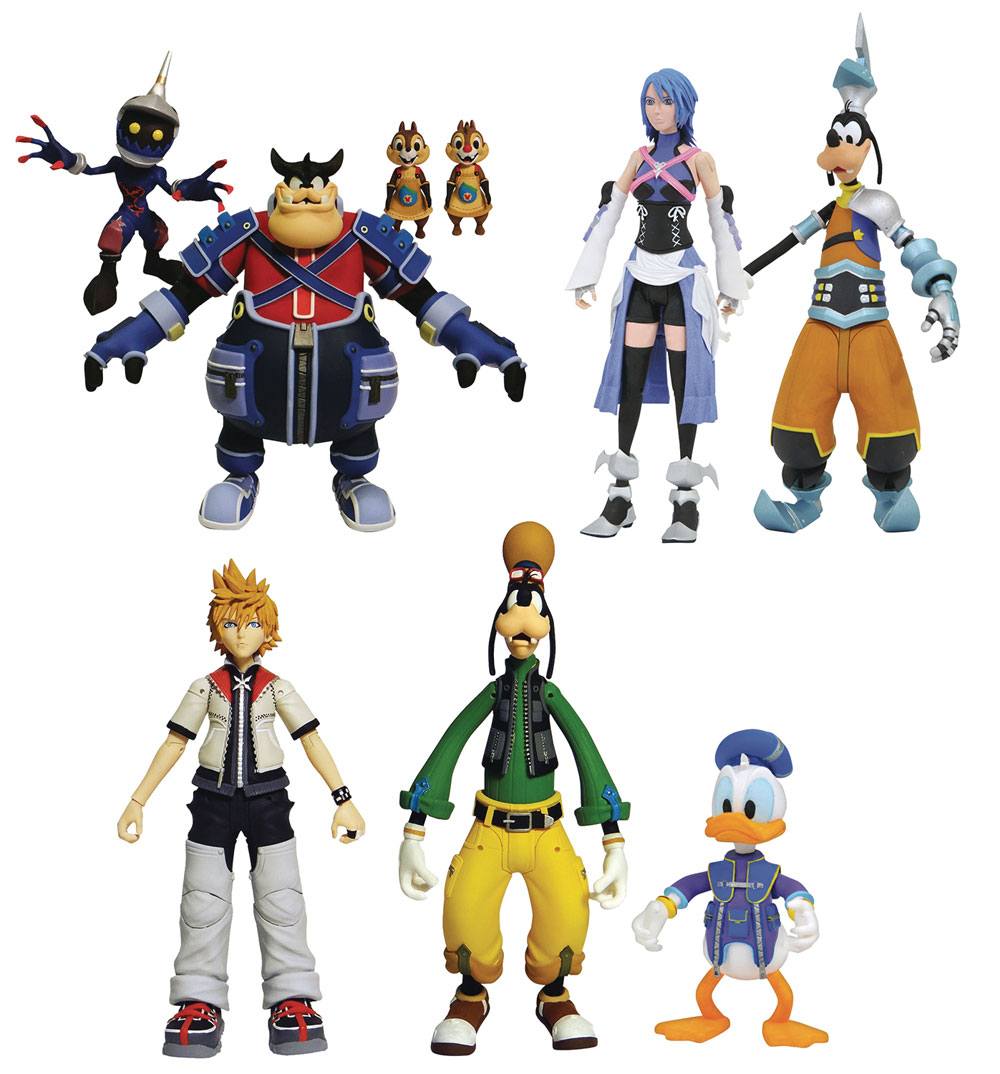 Kingdom Hearts Select Action Figures 18 cm Packs Series 2 