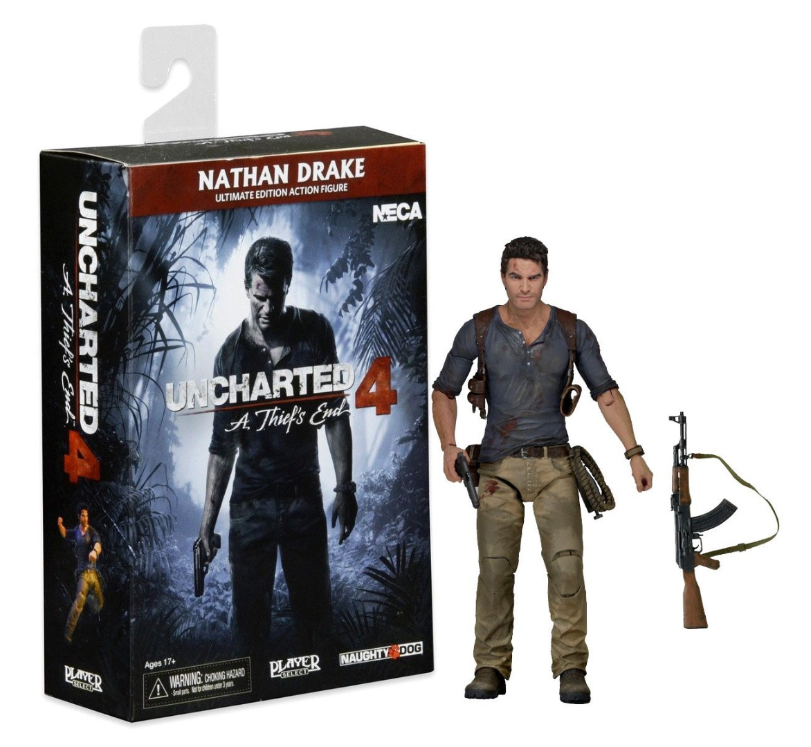 Action Figure Uncharted 4 A Thief's End - Nathan Drake Ultimate 18 cm
