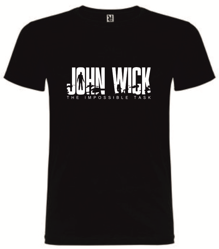T-Shirt John Wick The Impossible Task Tamanho M