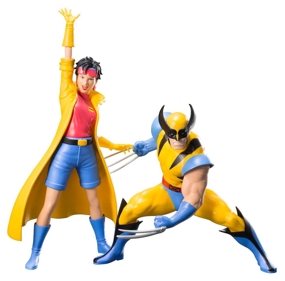 Marvel Universe ARTFX+ Statue 1/10 2-Pack Wolverine & Jubilee (X-Men '92) 