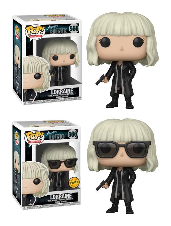 Atomic Blonde POP! Movies Vinyl Figures Lorraine Outfit 2 + Chase 10 cm