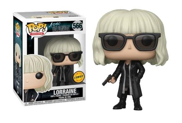 Atomic Blonde POP! Movies Vinyl Figures  Lorraine Outfit 2 Chase 10 cm
