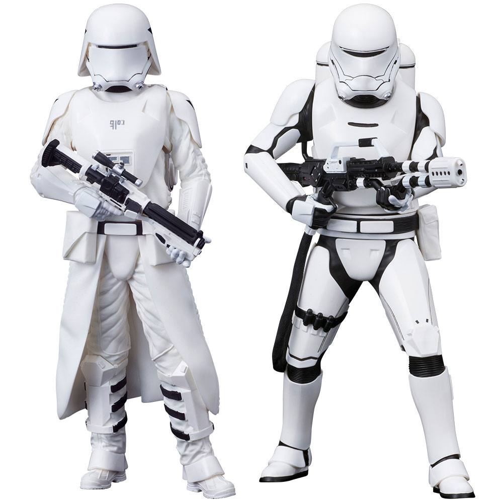 Star Wars Episode VII ARTFX+ 2-Pack First Order Snowtrooper & Flametrooper