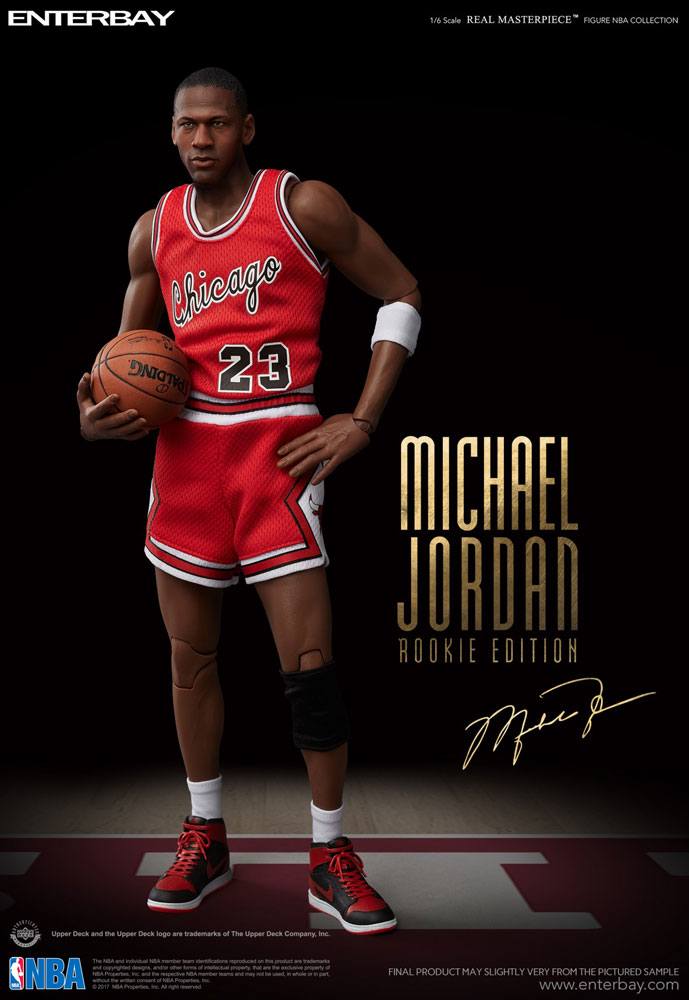 NBA Collection Real Masterpiece AF 1/6 Michael Jordan Rookie Limit. Edition